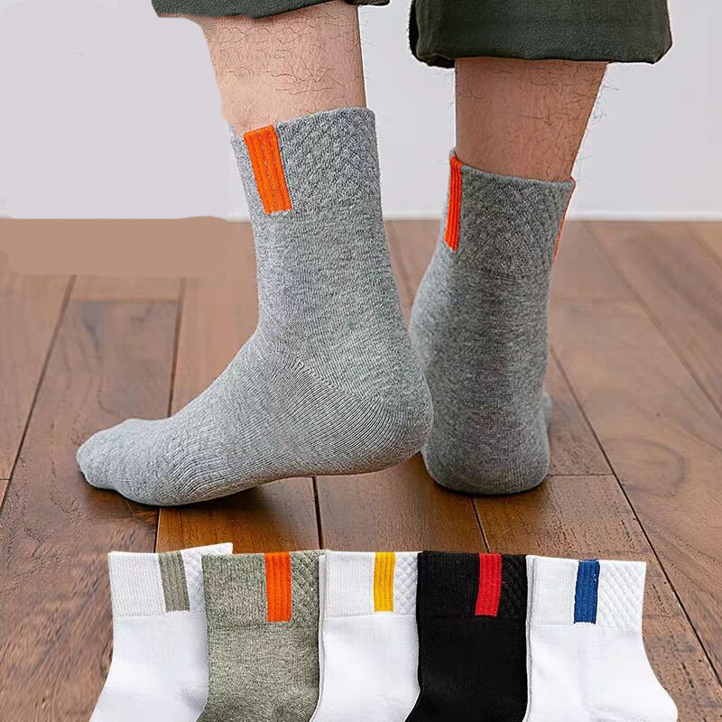 Set 5 Đôi Tất Vớ Cho Nam Cổ trung thể thao