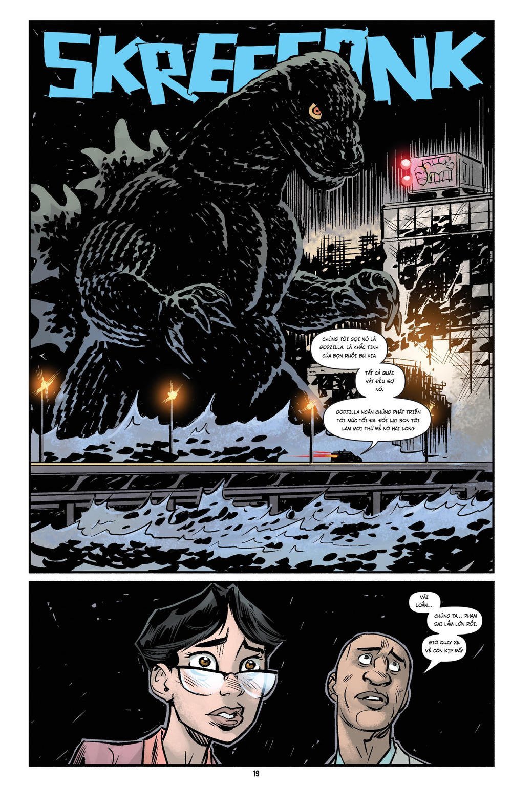 đại chiến godzilla chapter 1 17