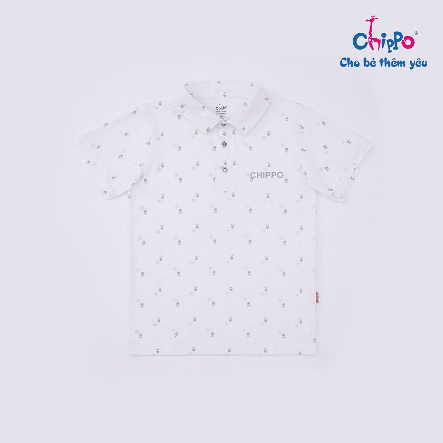 Áo Polo Chippo cho bé trai chất liệu 100% Cotton áo thun sơ mi đi học cho bé từ 11 đến 14 tuổi (34-50Kg)