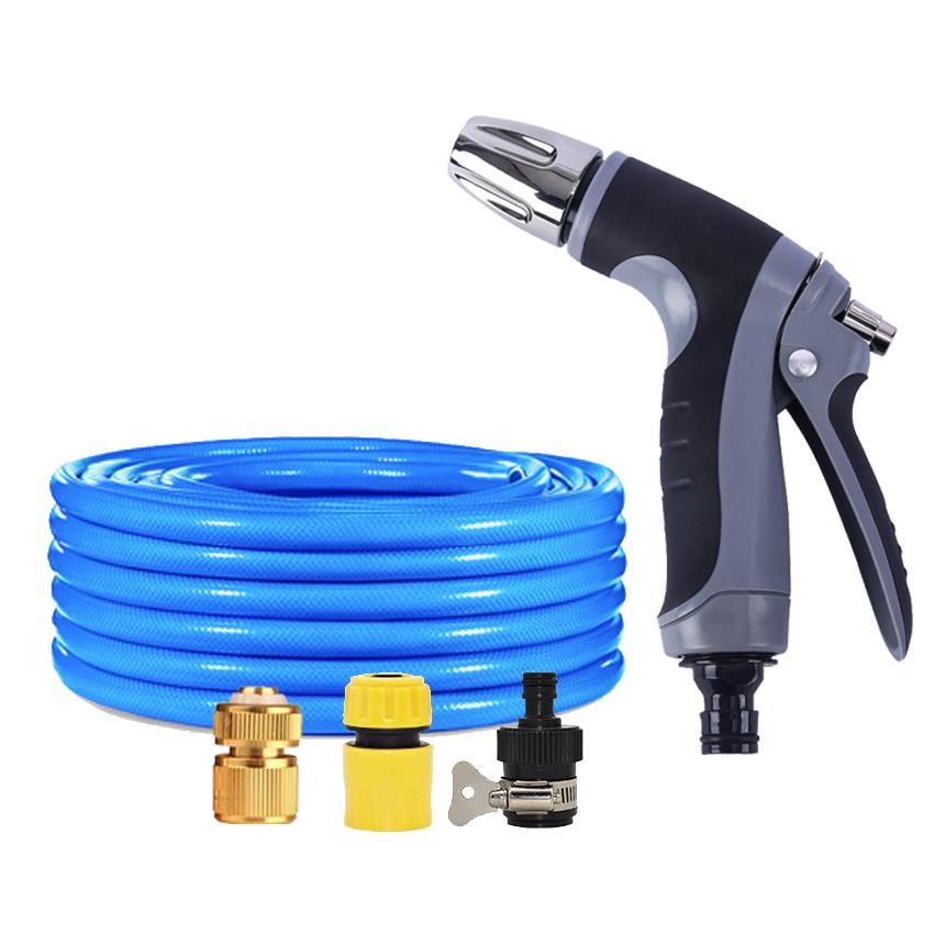 Bộ dây và vòi xịt rửa xe tưới cây tăng áp 7-10M 206817