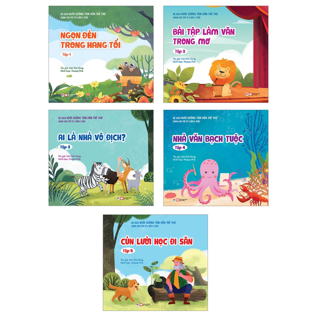 Bộ sách nuôi dưỡng tâm hồn trẻ thơ