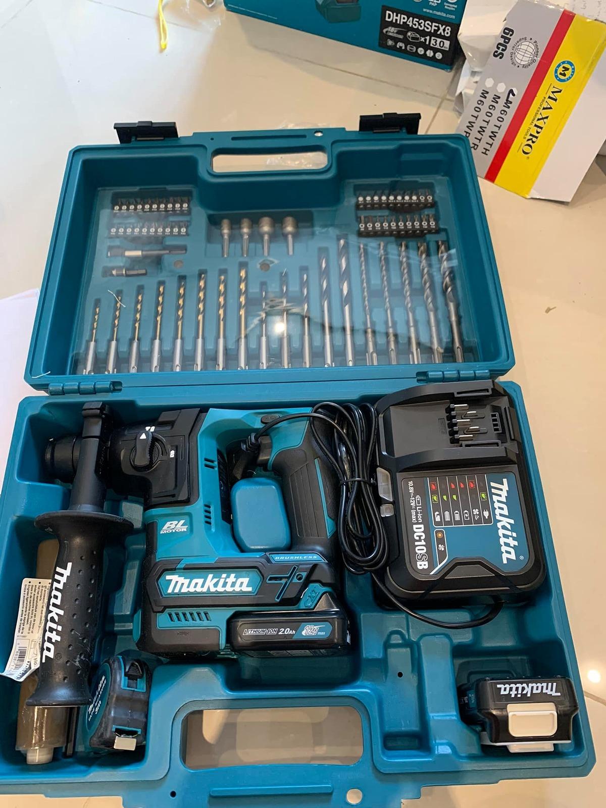 MÁY KHOAN ĐỘNG LỰC 12V MAKITA HR166DSAE1 - HÀNG CHÍNH HÃNG