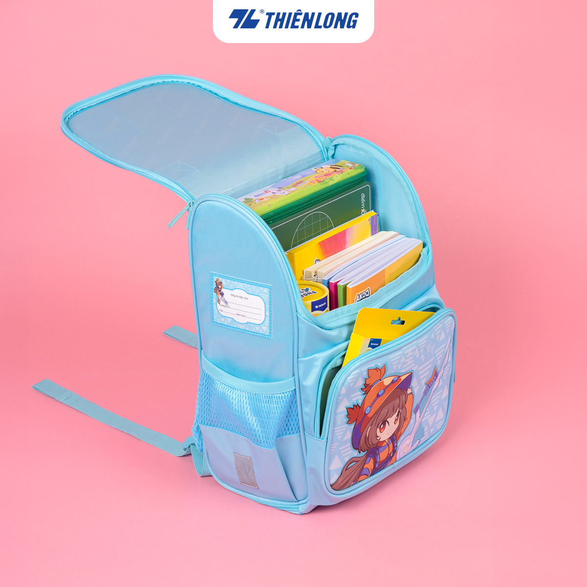 Cặp chống gù AkooLand Thiên Long BP-022 - Đệm mút dày dặn hơn