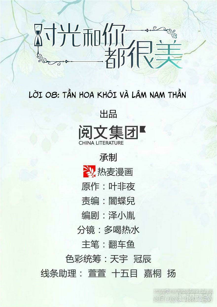 thời khắc và em đều đẹp chapter 8 1