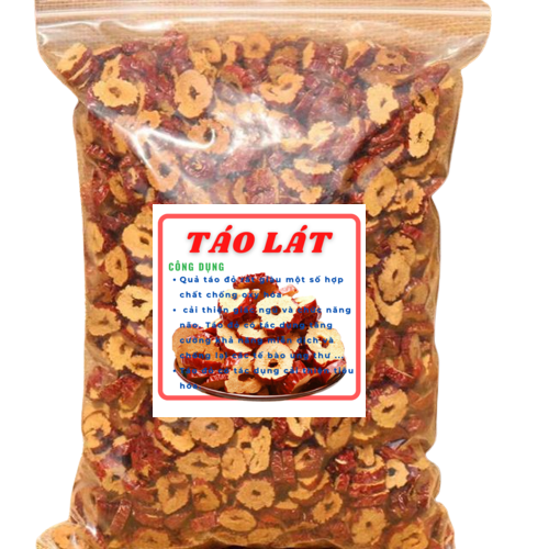 Đặc Sản Kon Tum - Táo Đỏ Thái Lát (Loại Cắt Lát Không Hạt) - 100 G - OCOP 3 Sao