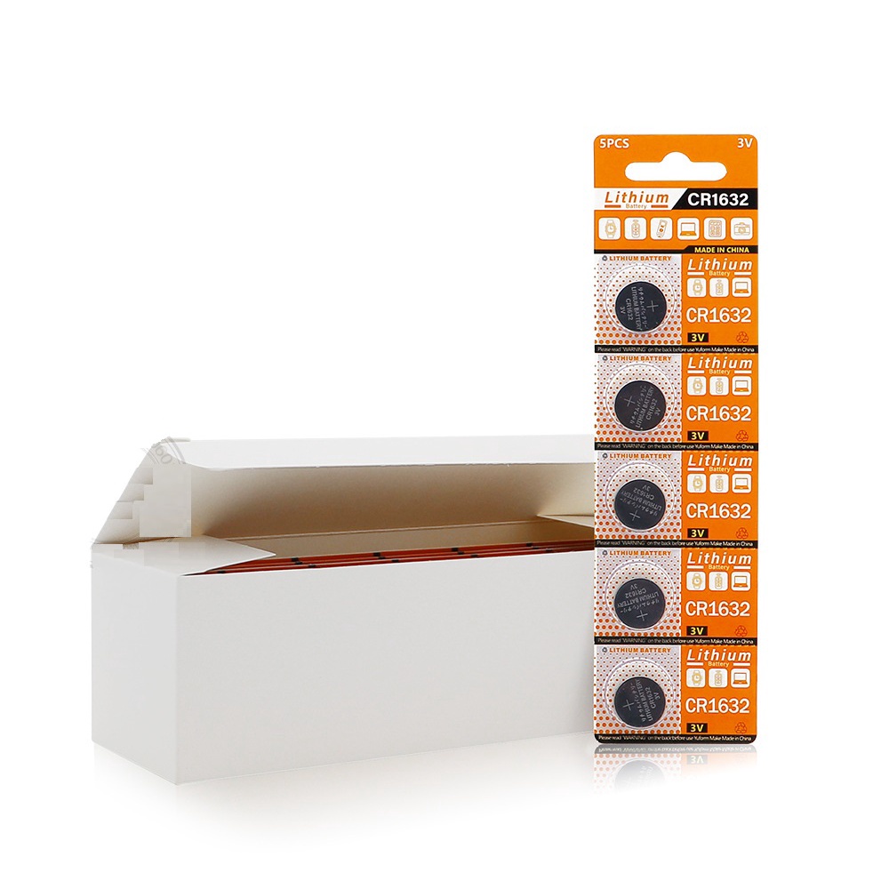 Bộ 4 Pin cúc áo CR1632 3V thay thế cảm biến áp suất lốp,chìa khóa ô tô…