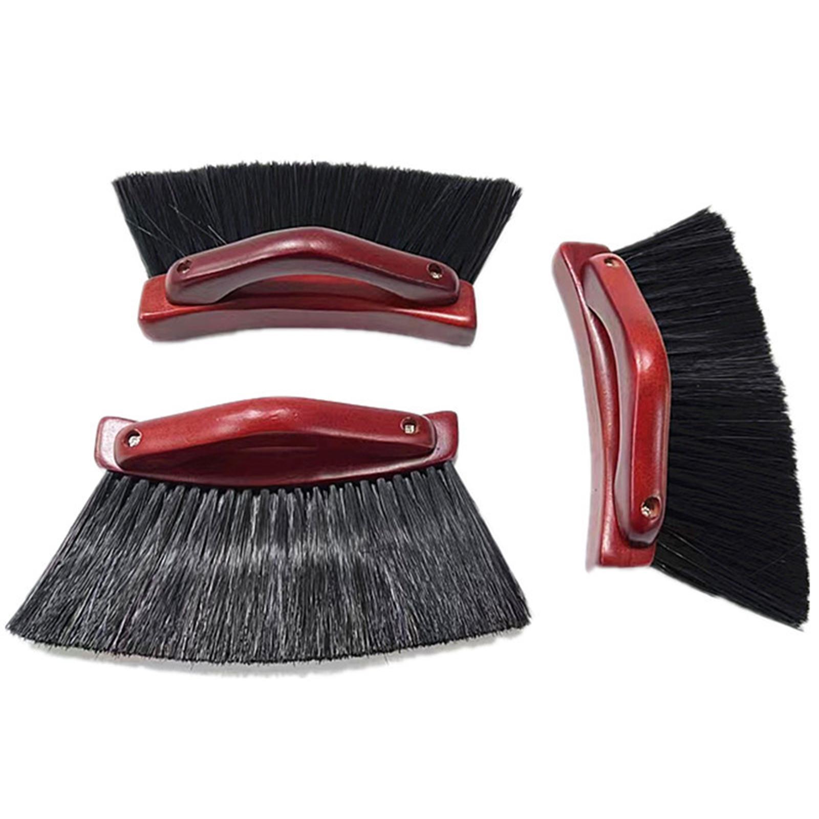Billiards Pool Brush Wooden Handle Billiards Accessories Cleaner Equipment