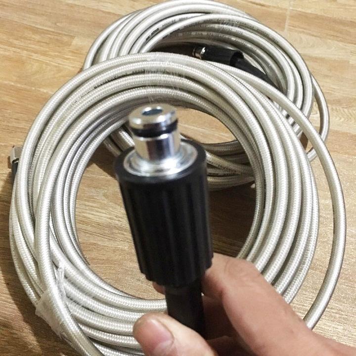 Dây rửa xe 15m Dây rửa xe áp lực cao ren 22
