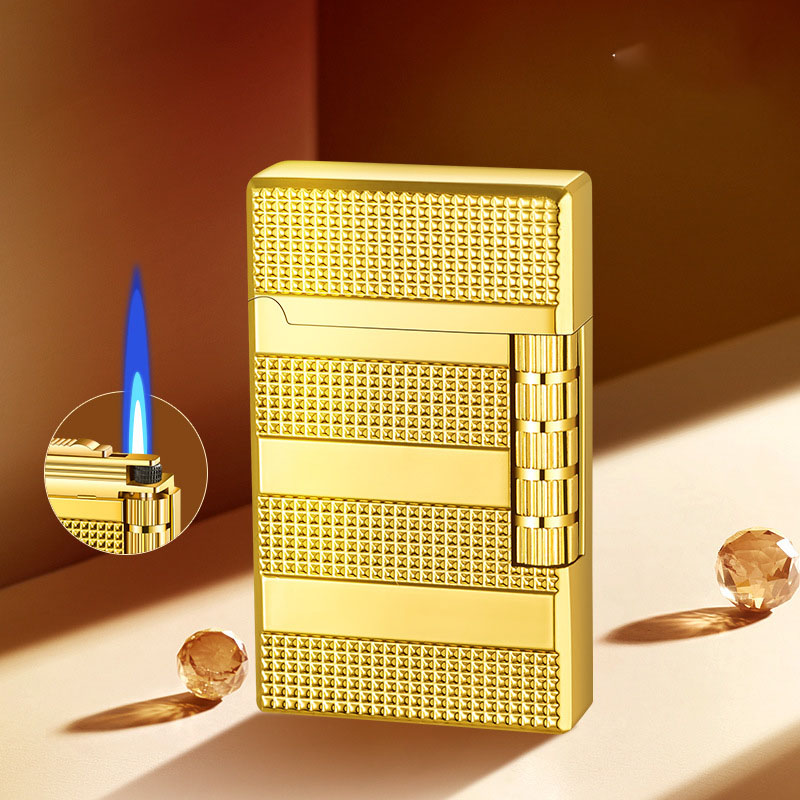 Hột quẹt bật lửa Dupont vân kim cương 3 sọc ngang M36 - xài gas