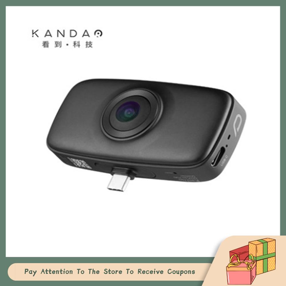 KanDaoQooCam FUN Mini Sports HD Camera 360 độ du lịch Quay phim 4K Camera chống sốc điện tử Màu sắc: Xanh da trời