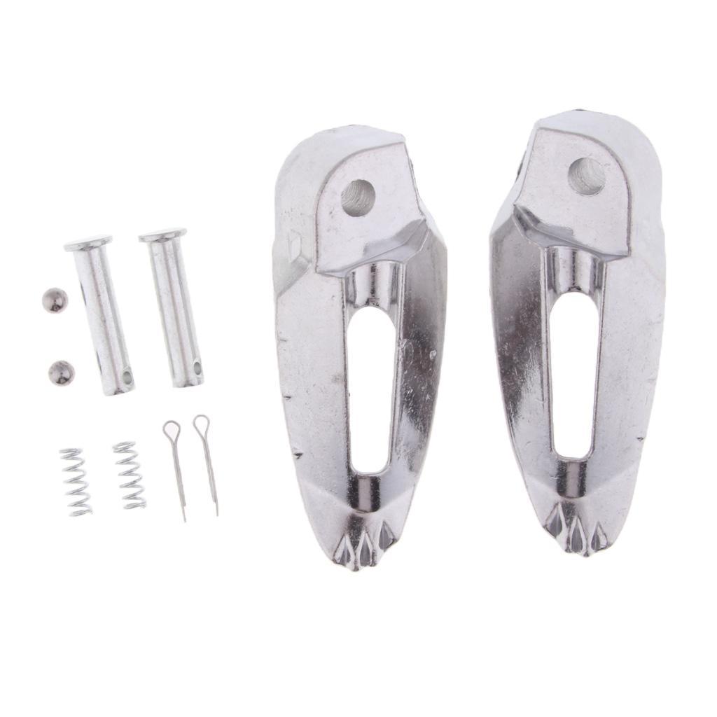 2Pcs Motorcycle Universal Foot Peg Footrest for Scooter Electric Scooter TTX