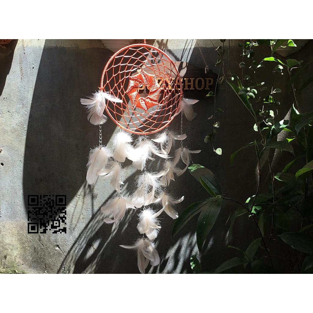 DREAMCATCHER- vòng đuổi bắt giấc mơ loại lớn - LÔNG VŨ lo