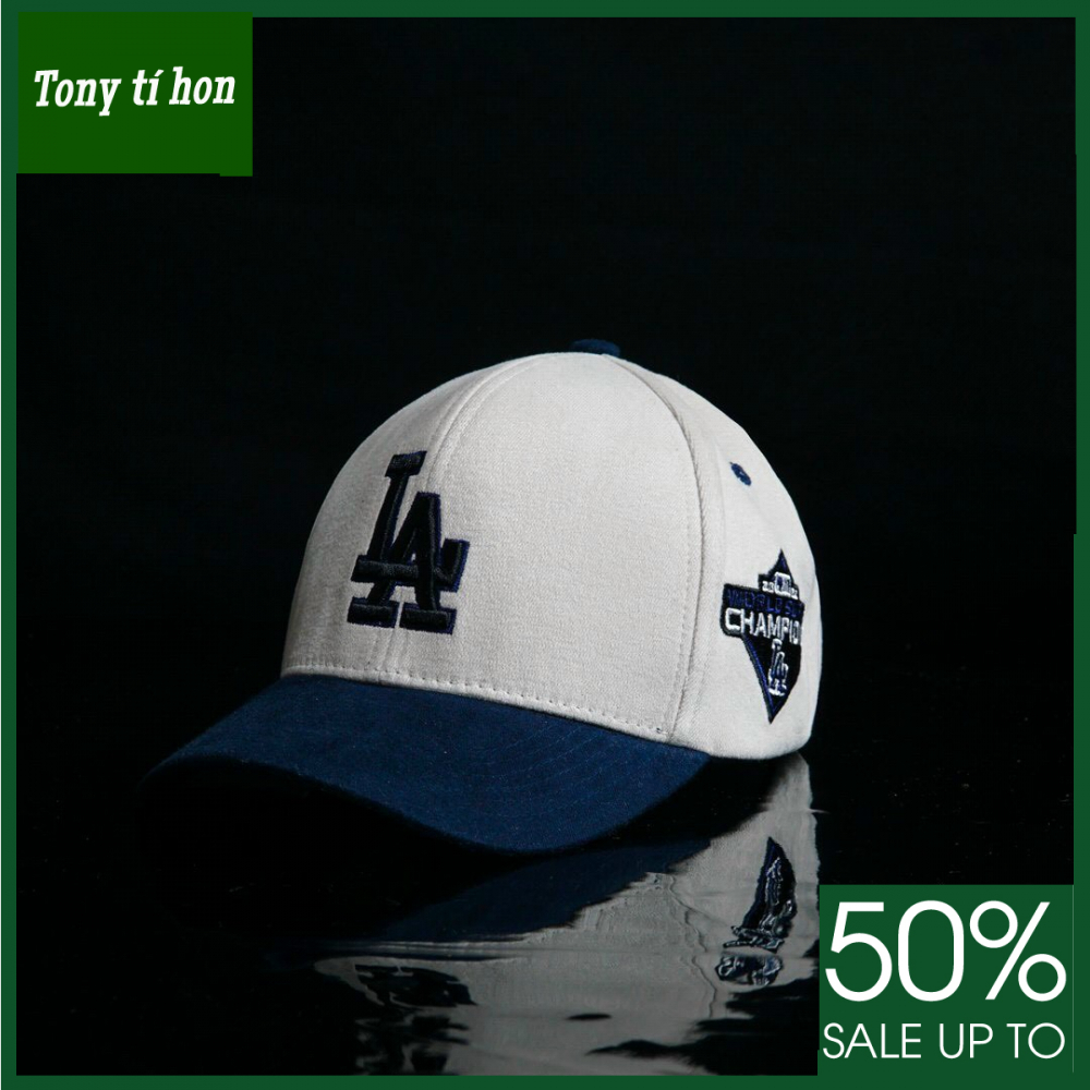 Tony tí hon - Mũ/nón kết lưỡi trai nam nữ LA thời trang nam nữ cao cấp - xanh lam