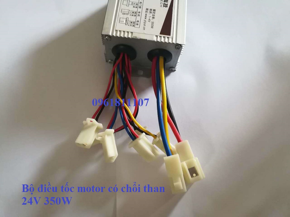 IC điều tốc xe đạp điện dành cho 24V 350W có chổi than