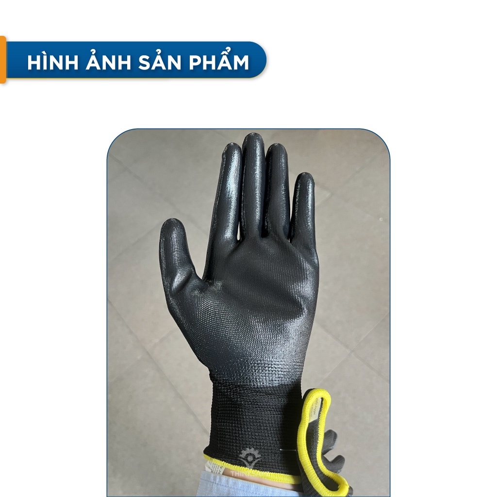 Găng tay chống dầu Safety Jogger Superpro găng tay đa năng, ôm tay thoáng khí, chống trơn trượt