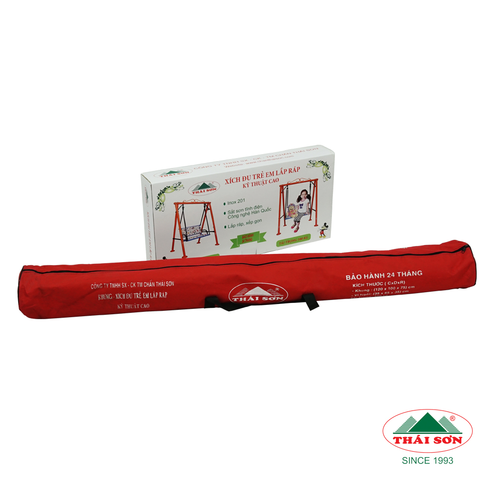 Xích Đu Trẻ Em - lắp ráp chất liệu sắt sơn tĩnh điện - ( HÀNG CHÍNH HÃNG - ĐỔI TRẢ MIỄN PHÍ )