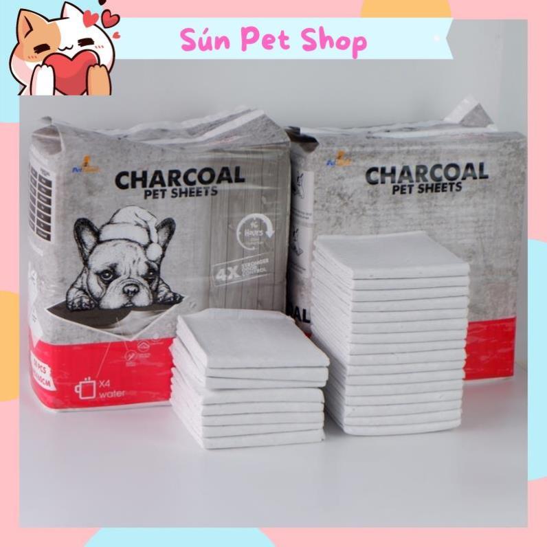 Tã lót chuồng cho chó mèo Charcoal than hoạt tính