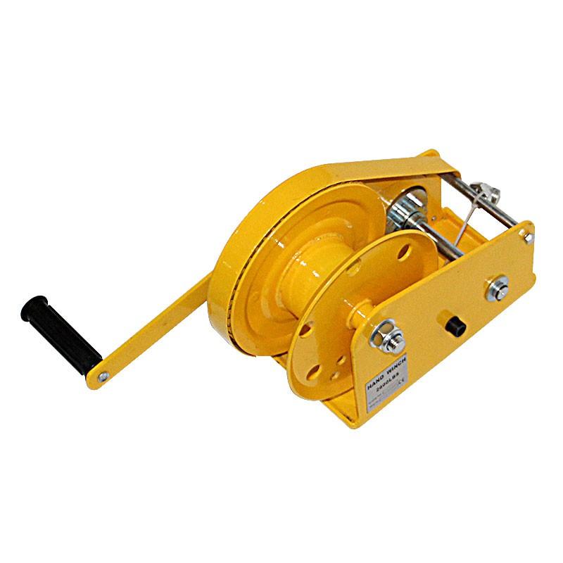 Tời quay tay vàng không cáp 1200LBS - 544kg - tời có cáp