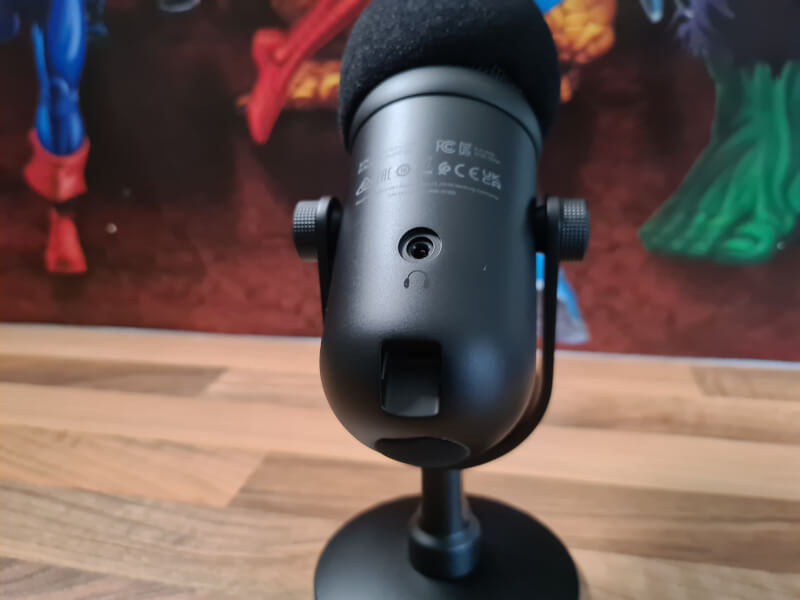 Thiết bị thu âm Razer Seiren V2 Pro-Professional Grade USB Microphone_Hàng chính hãng