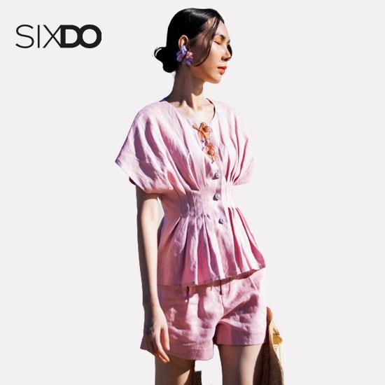 Quần short nữ linen SIXDO