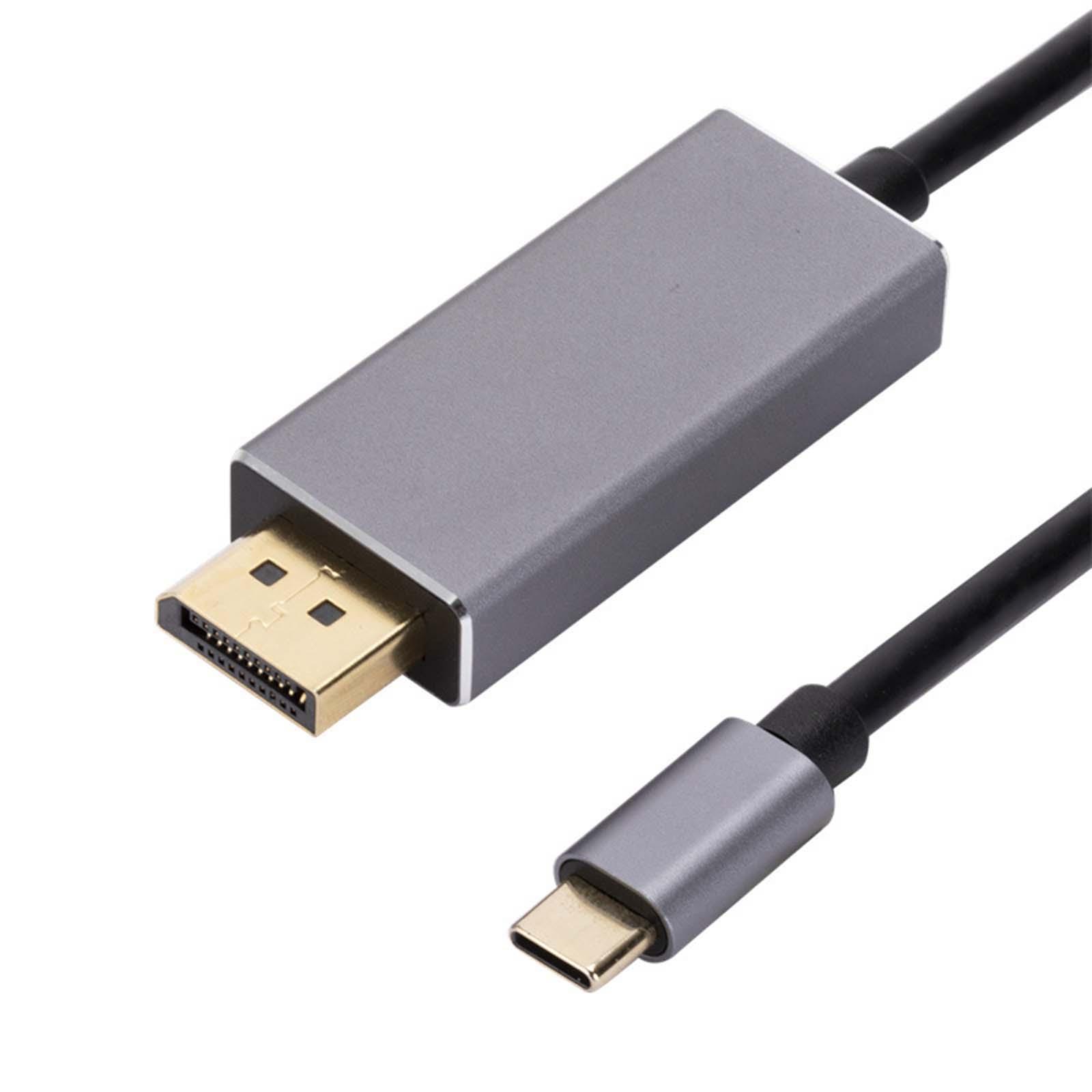 8K   Cable 1.8M Cable USB C to DP Cable Premium for   PC