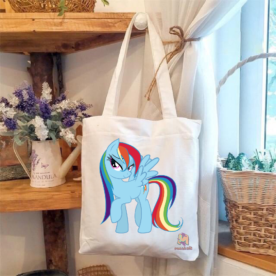 Túi Tote in hình chủ đề My little pony