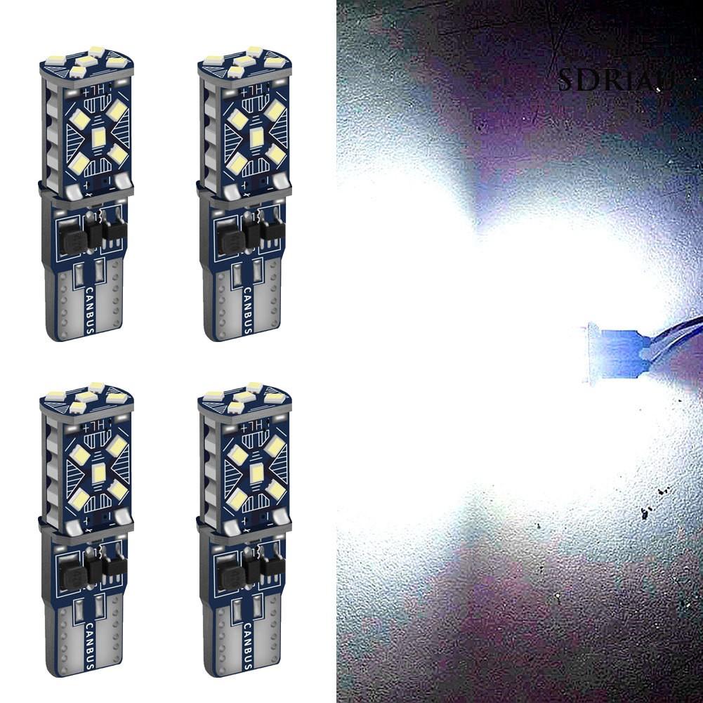Set 4 Đèn Led T10 W5W Cho Xe Ô Tô