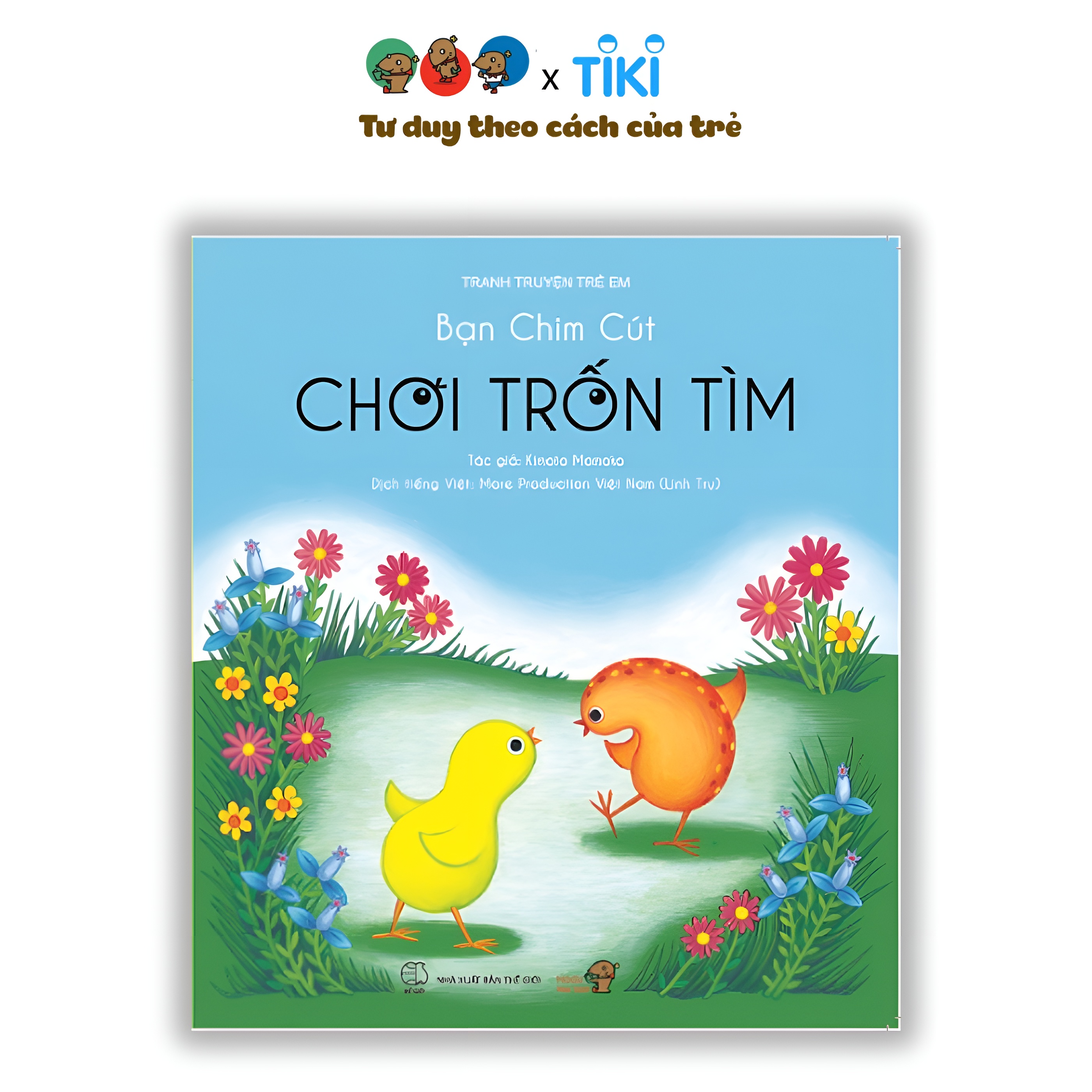 Ehon - Làm quen với sách cho bé 0-2 tuổi - Bạn Chim Cút Chơi Trốn Tìm