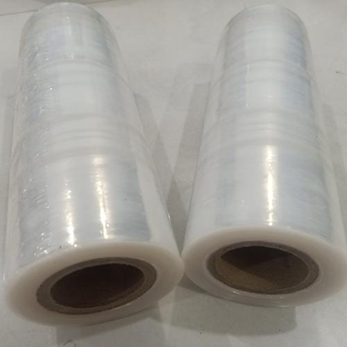 2 cuộn màng pe trắng chuyên dùng chít vali và hàng hóa các sản phẩm trên pallet 25cm- 1kg3 lõi 250g