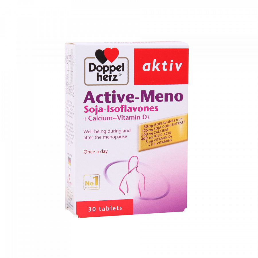 Thực phẩm bảo vệ sức khỏe DOPPELHERZ  ACTIVE- MENO (30 viên)