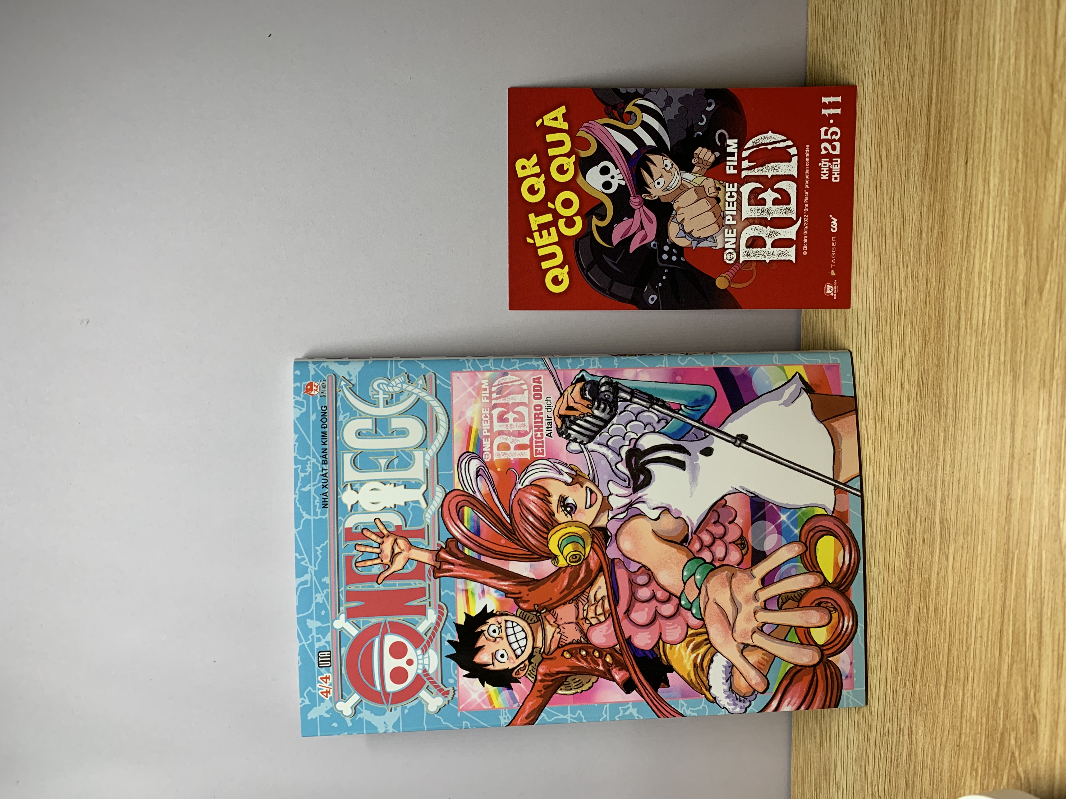 (One Piece Film Red) One Piece Uta 4/4  kèm thẻ QR