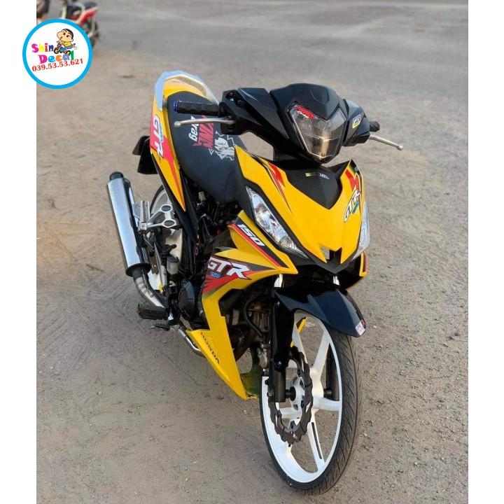 Tem rời winner GTR dán xe vàng