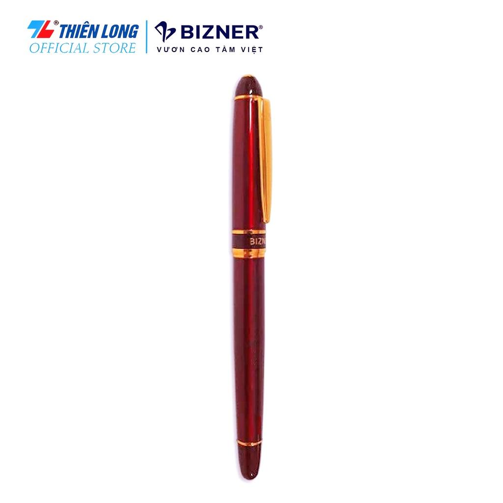 Bút bi cao cấp Thiên Long Bizner TL-075 - Cán đỏ - Mực xanh