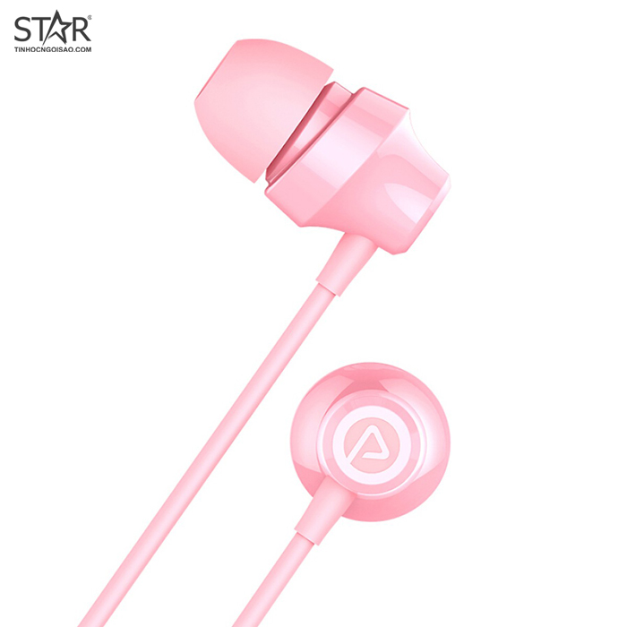 Tai nghe Pisen In - Ear Headphone A1 Hồng _ Hàng chính hãng