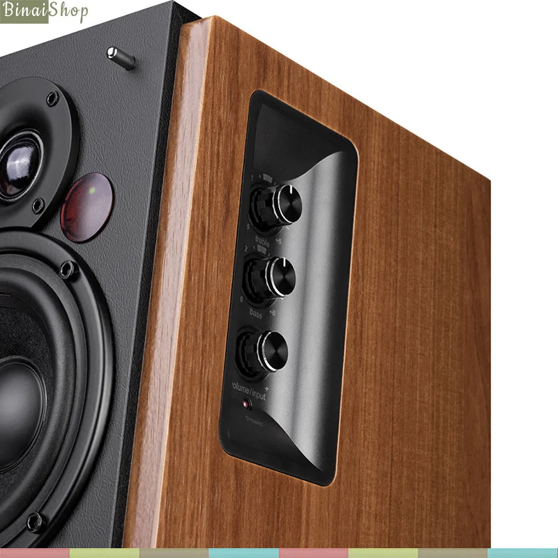 Edifier R1700BT+ - Loa Bookself Kiểm Âm, Bluetooth 5.3, Hi-Res Audio, Công Suất 66W - Hàng Chính Hãng