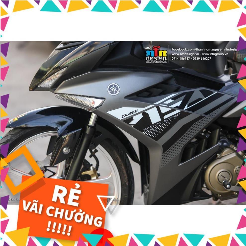 Tem Rời Exciter 150 Mẫu Y15 2021 Xám Đen