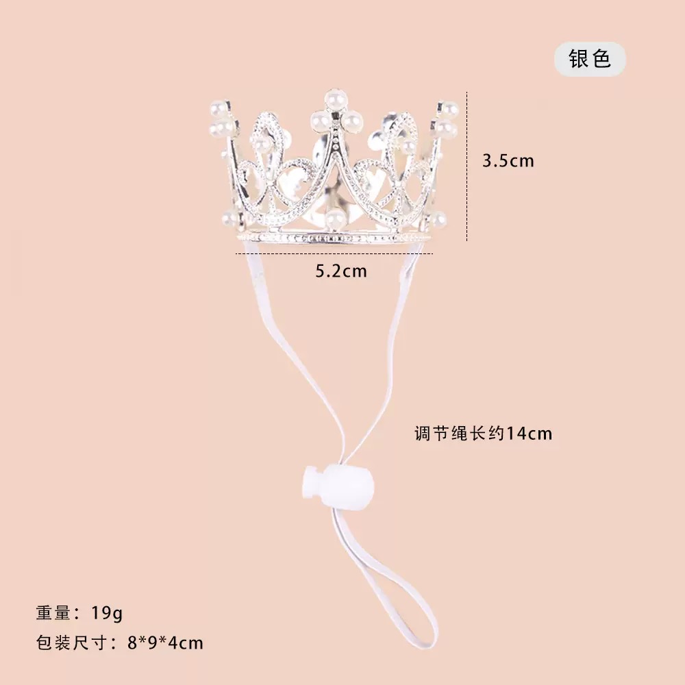 MŨ VƯƠNG MIỆN THÚ CƯNG SANG TRỌNG CHO THÚ CƯNG CHÓ MÈO