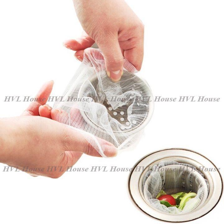 Túi Lọc Rác Bồn Rửa Chén , Rửa Bát ️HOTSALE️ 100 Túi Lọc Rác Bồn Rửa Chén Bát