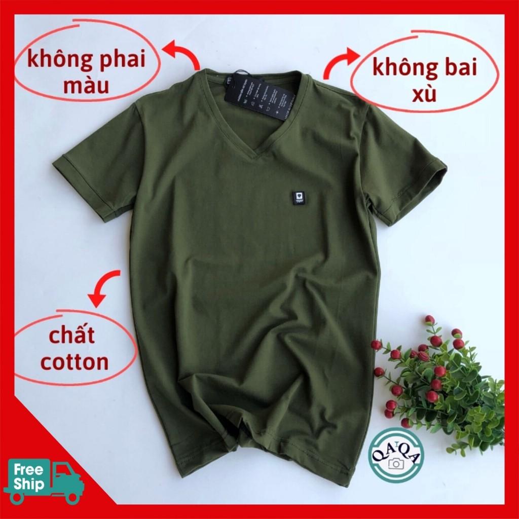 Áo thun nam trung niên chất cotton đẹp nhiều màu