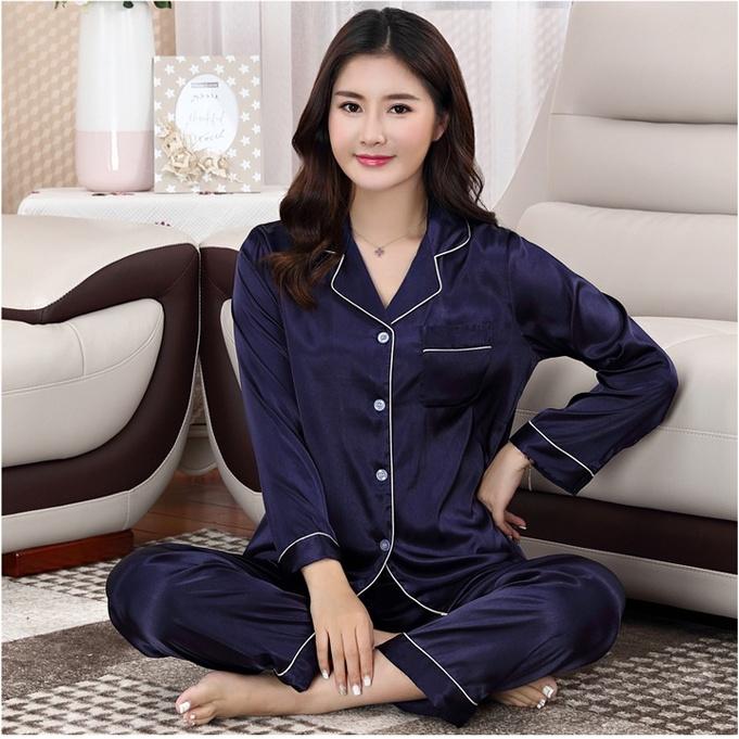 Pijama lụa Hàn Nữ Cao Cấp MADELA dài và ngắn tay ,đồ mặc ở nhà mát chất liệu lụa cao cấp mềm mịn , có nhiều màu và đủ size lựa chọn - BPC01