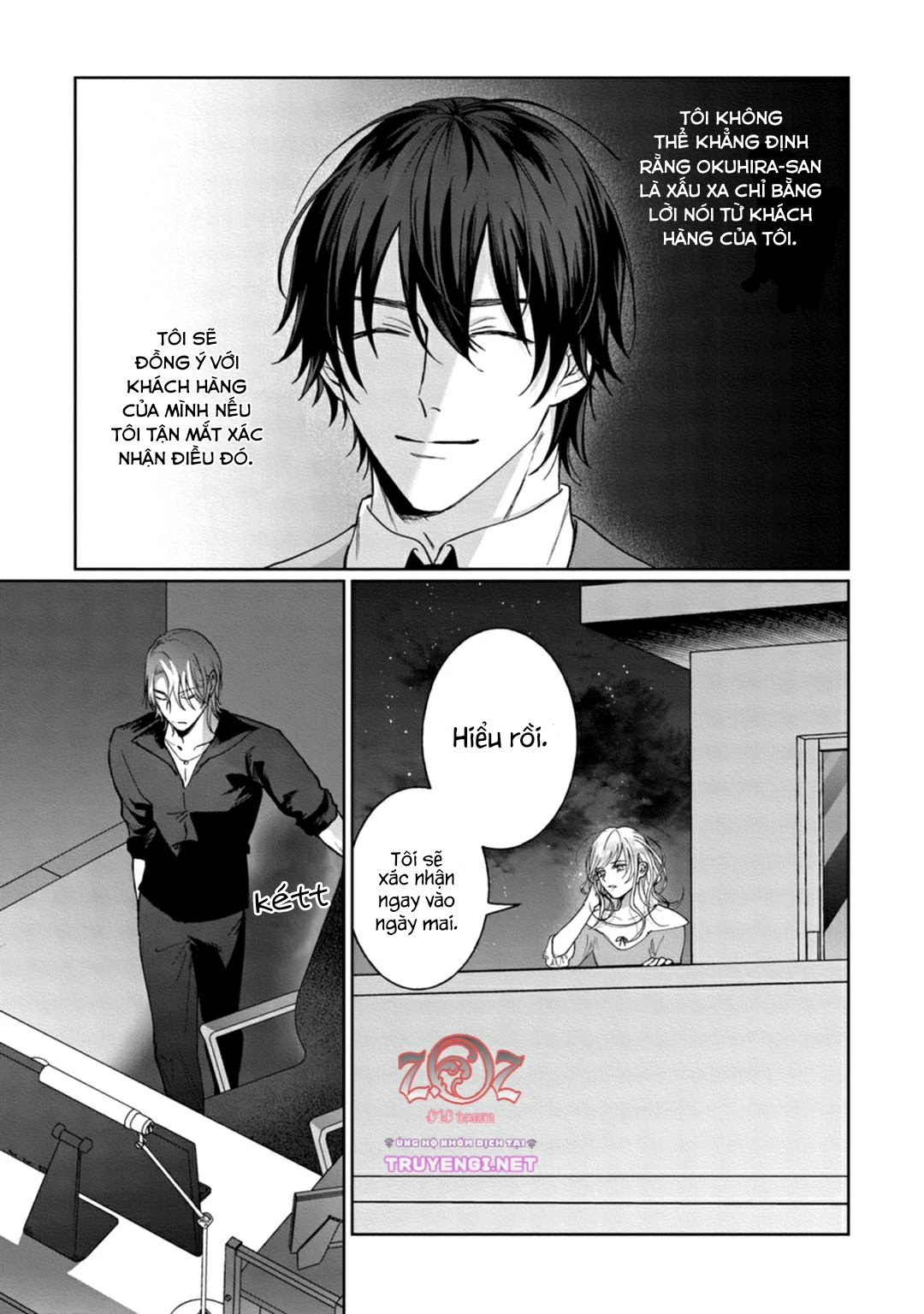 hôm nay hãy cứ yêu nhau mà không giết nhau chapter 5 6