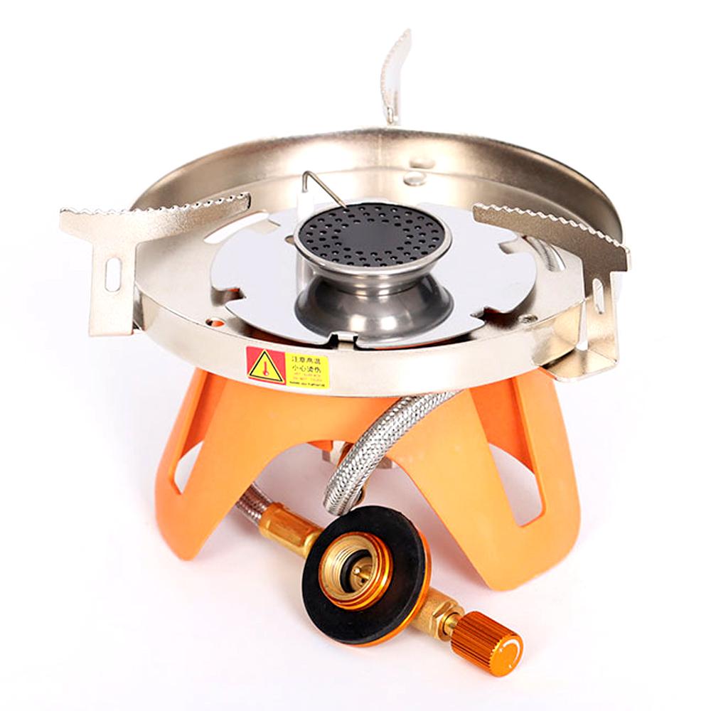 Outdoor Camping Metal Stoves Portable Picnic Barbecue Furnace Windproof Outdoor Cooking Accessory