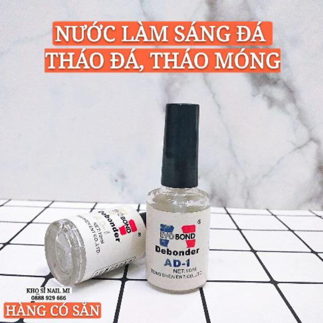 NƯỚC LÀM SÁNG ĐÁ NAIL AD - THÁO ĐÁ THÁO MÓNG NAIL 10ML