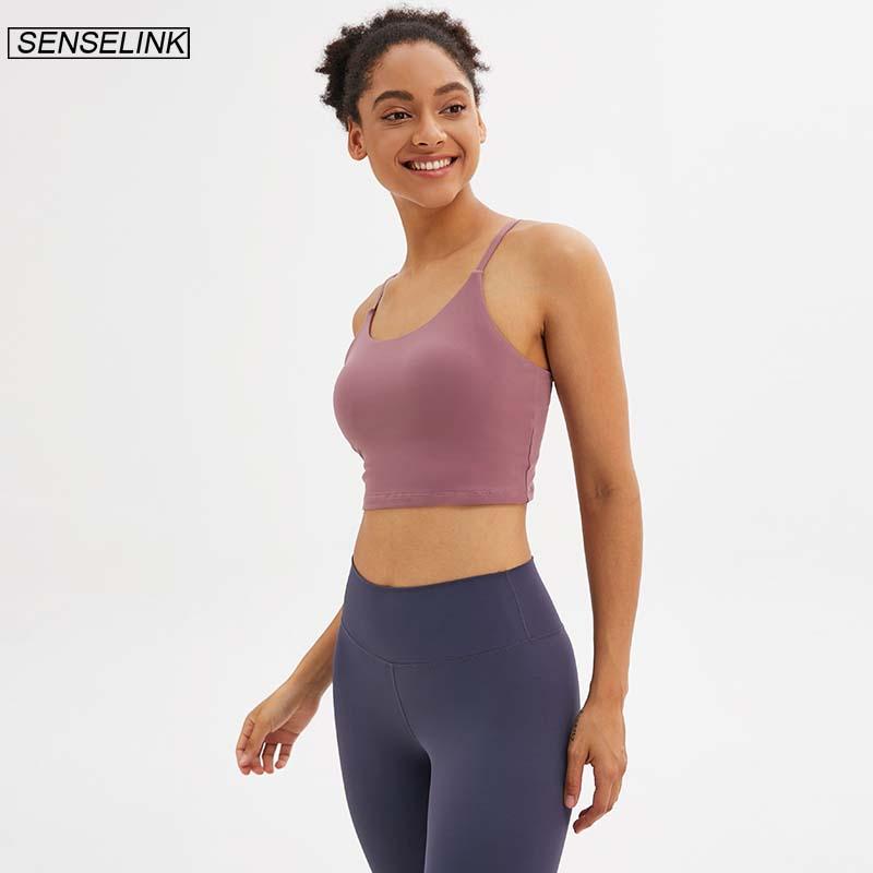 SENSELINK Áo Ngực Nữ Áo Thể Thao Tập Yoga Cho Nữ Áo Ngực
