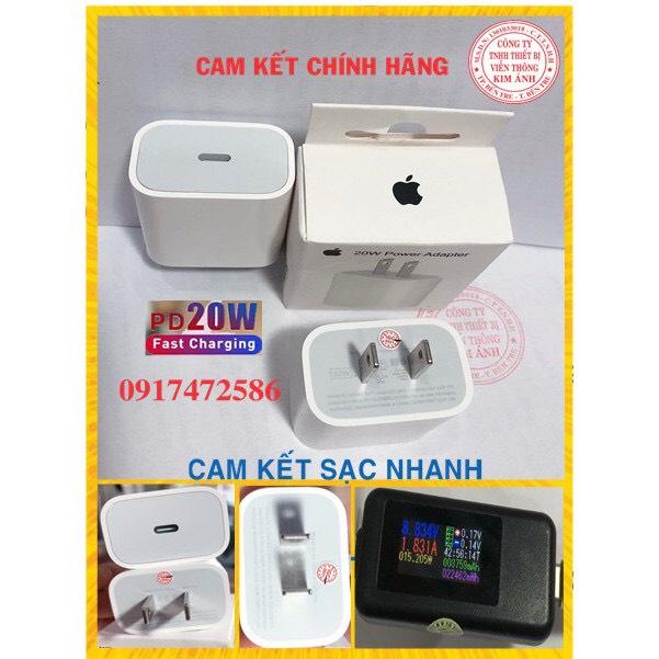 Bộ sạc nhanh PD-20W Hàng chính hãng, Bảo hành 12 tháng