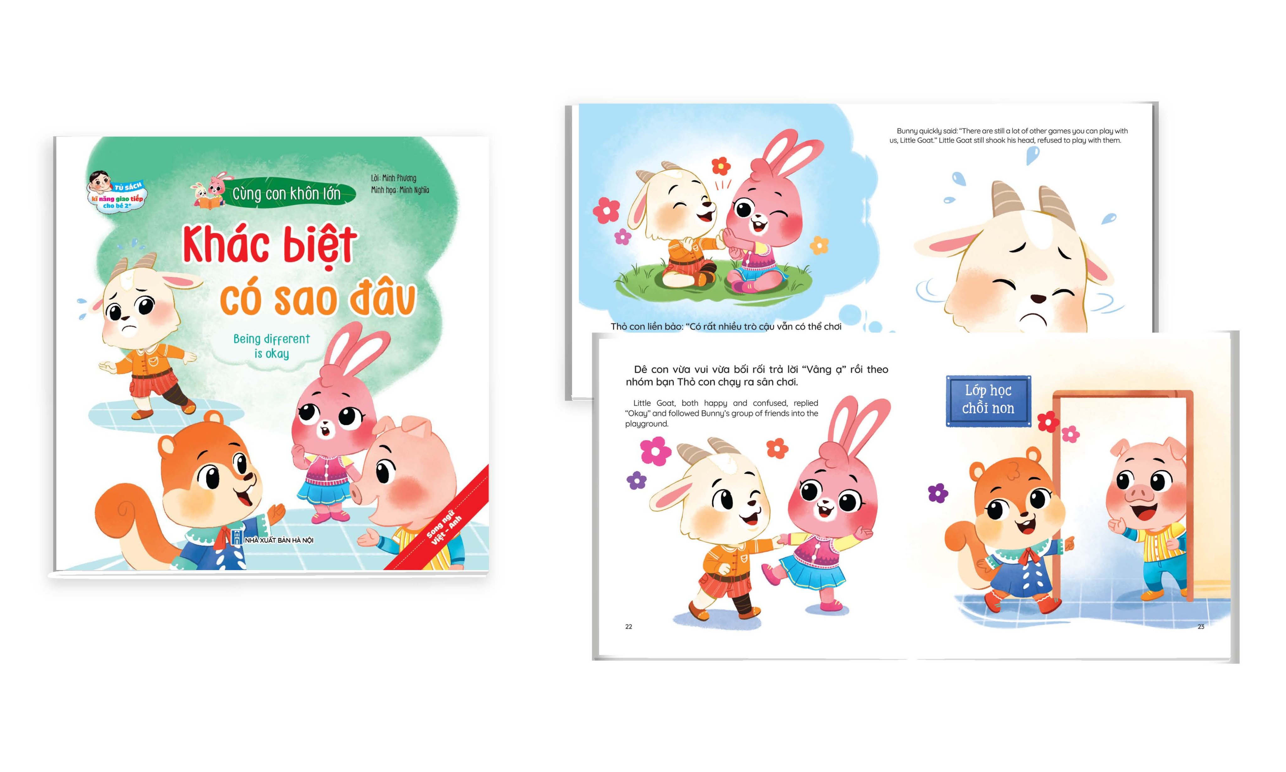 Một Cuốn trong Trọn Bộ 10 cuốn Kỹ Năng Giao Tiếp Cho Bé 2+ Cùng Con Khôn Lớn Giúp Con Hiểu Và Tự Tin Hơn Vào Bản Thân Vượt Qua Mọi Khó Khăn Thử Thách Trong Cuộc Sống