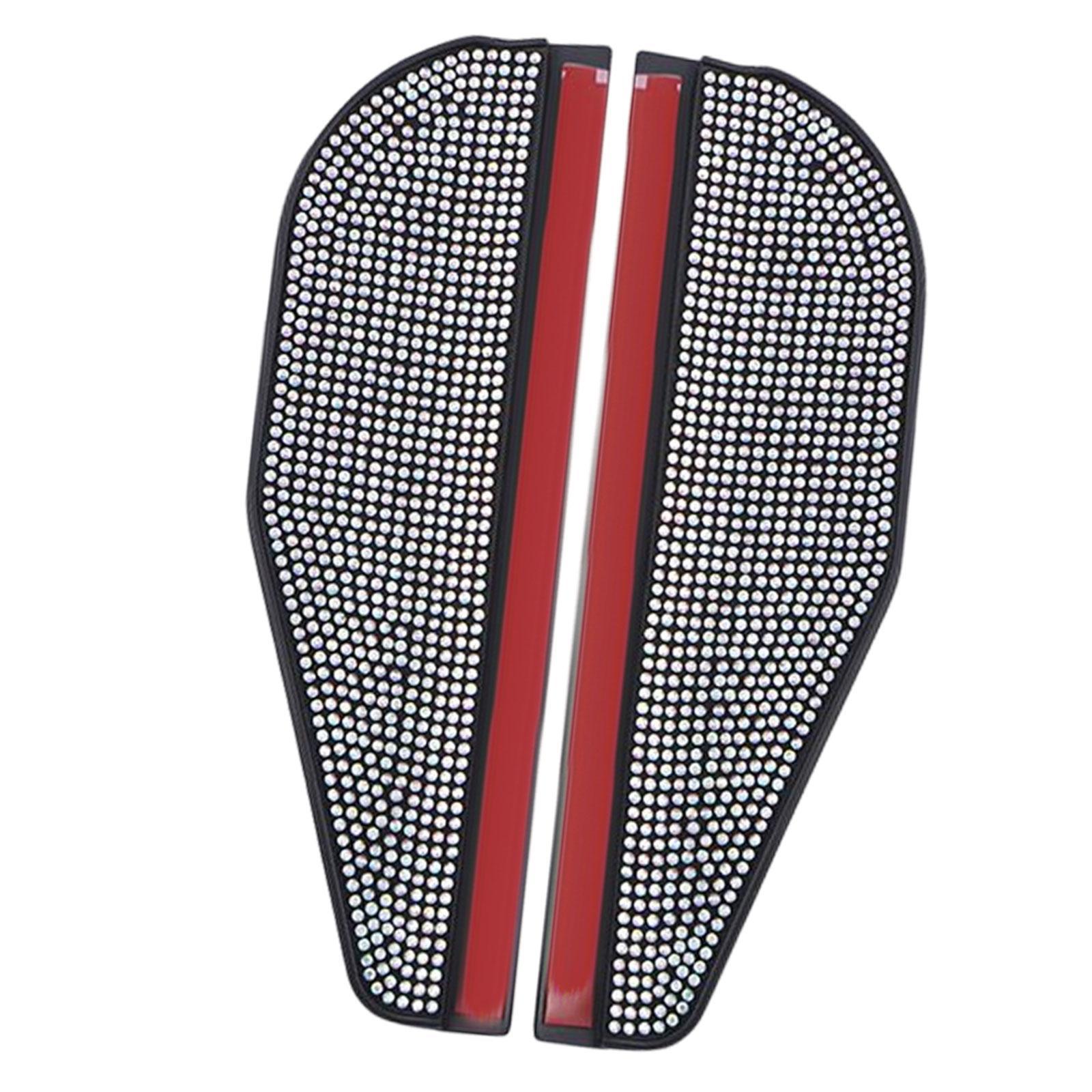 2x Universal Car Side Mirror Rain  Eyebrow Guard Accessories Protective Covers Sun Visor