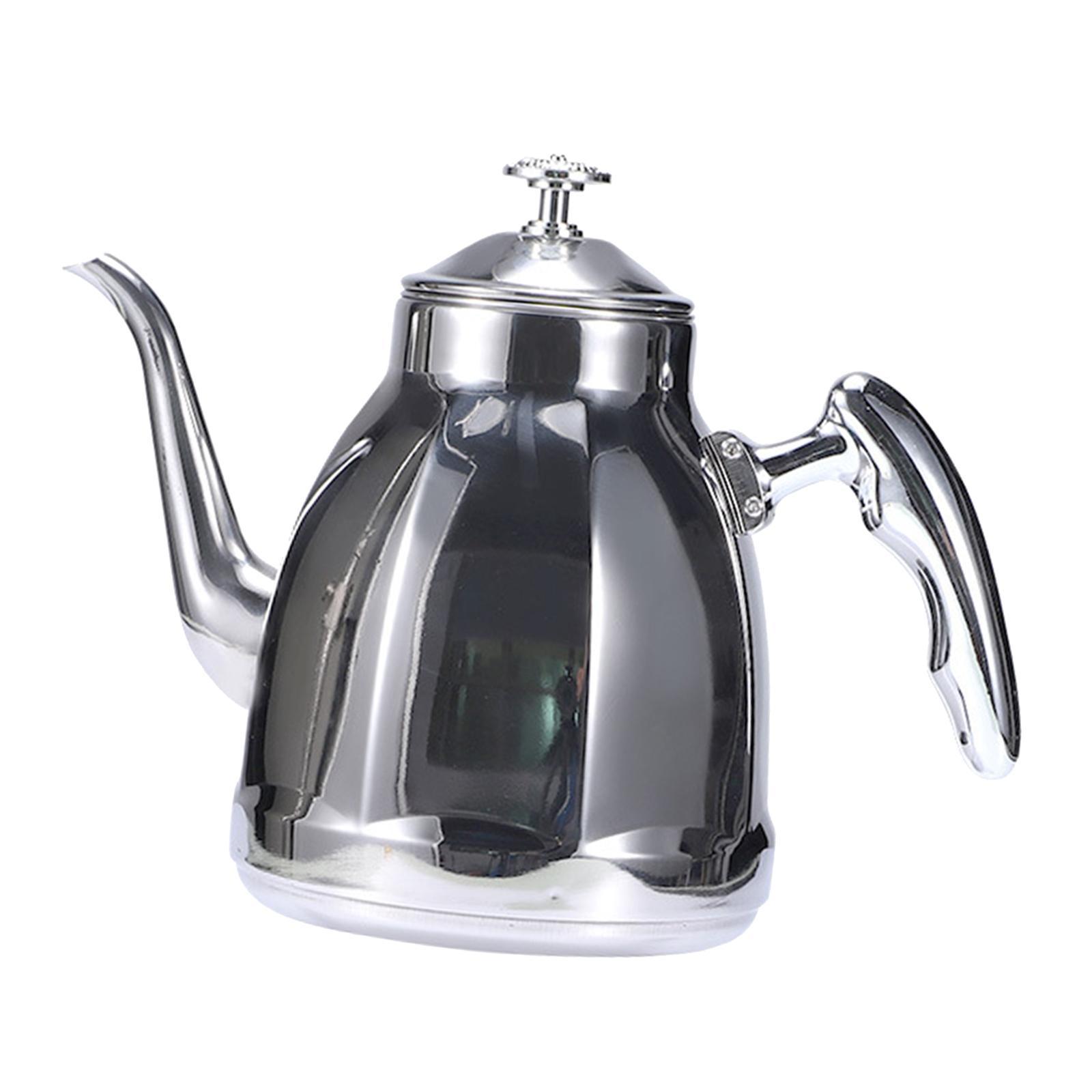 Stainless Steel Kettle Stovetop Tea Kettle for Travel .5L