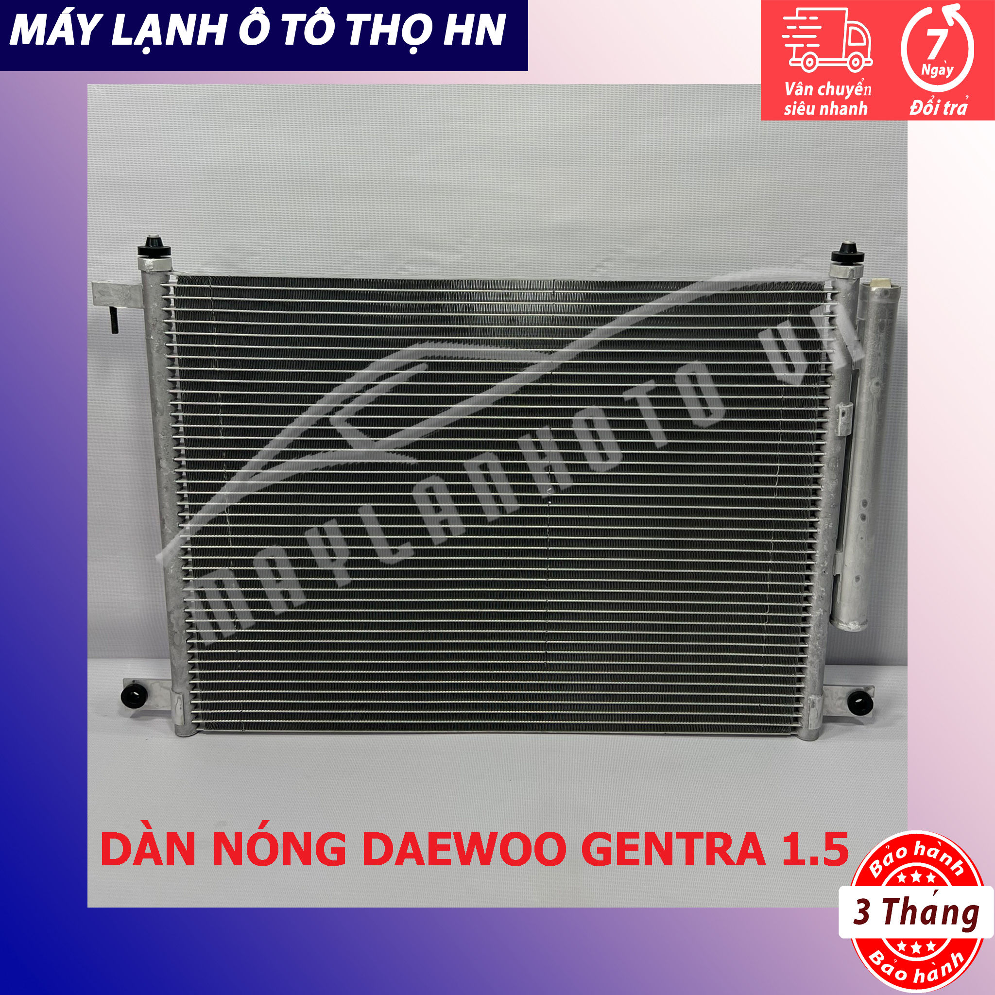 Dàn  nóng Daewoo Gentra 1.5 hàng xịn Hàn Quốc