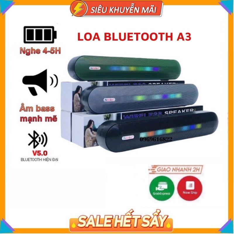 Loa bluetooth A3 mini mới nhất 2 loa Bass mạnh âm thanh đỉnh có kết nối máy tính BH 1 đổi 1 6 tháng